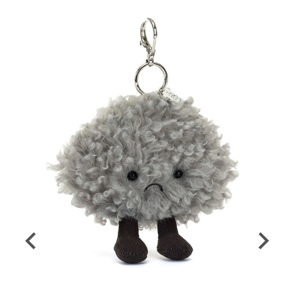 Jellycat Handbags - Jellycat Amuseables Storm Cloud Bag Charm .